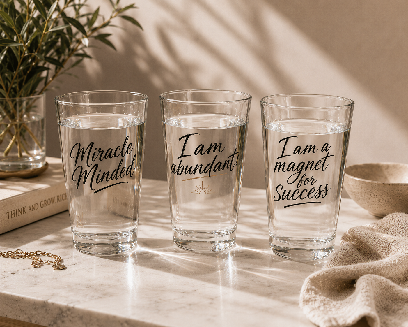 The Prosperity Path Collection - 3 Glass Set