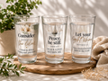 The Walk by Faith Collection - 3 Glass Set